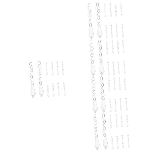 Toyvian 5 Sätze Kristallanhänger Kronleuchter Kristalle Prismen Dekoration Hängeornamente Deckenleuchter Party Charms Kugeln Ornamente Hängeleuchte Transparentes 10 Stück * 5 Toyvian 5 Sätze Kristallanhänger Kronleuchter Kristalle Prismen Dekoration Hängeornamente Deckenleuchter Party Charms Kugeln Ornamente Hängeleuchte Transparentes 10 Stück * 5 von Toyvian