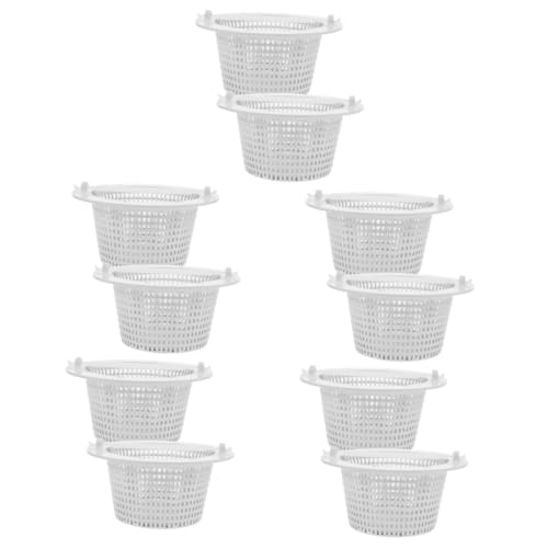 Toyvian 5 Sätze Poolfilterkorb Praktischer Skimmerkorb Für Effektive Poolreinigung Kompatibel Mit Spwm Wiederverwendbar Installieren 2 Stück * 5 von Toyvian