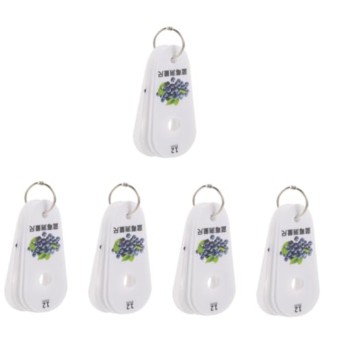 Toyvian 5 Sätze Tragbarem Blaubeer Messlineal Durchmesser Messgerät für Obst zur Klassifizierung und Messung von Blaubeeren und Kirschen und Geschäften Toyvian 5 Sätze Tragbarem Blaubeer Messlineal Durchmesser Messgerät für Obst zur Klassifizierung und Messung von Blaubeeren und Kirschen und Geschäften von Toyvian