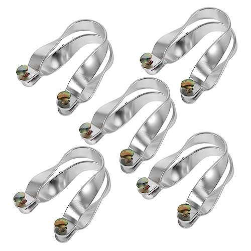 Toyvian 5 Sätze U Förmige Aluminiumrohrklemmen Teiliges für Gewächshaus und Schuppen Langlebig Rostbeständig Einfache für Pflanzenunterstützung und Kabelbefestigung Toyvian 5 Sätze U Förmige Aluminiumrohrklemmen Teiliges für Gewächshaus und Schuppen Langlebig Rostbeständig Einfache für Pflanzenunterstützung und Kabelbefestigung von Toyvian