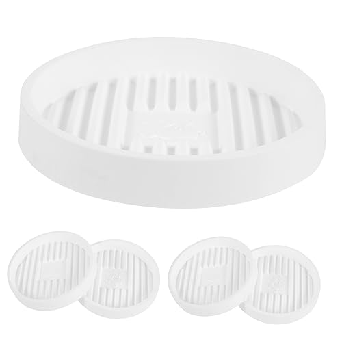 Toyvian 5 Stück Blumentopf Untersetzer Fensterbank Pflanzentablett Pflanzen Tropfschalen Kinderzimmer Drainage Dicke Pflanzen Bewässerungstablett Zimmerpflanzen Tabletts Für Töpfe von Toyvian