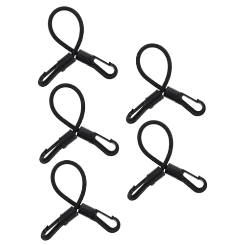 Toyvian 5 Stück Elastische Spanngurte mit Haken Vielseitige Bungee seile für Kajak Outdoor Camping Elastizität Robuste Zurrgurte für Wassersport und Sichere Ausrüstungsbefestigung Toyvian 5 Stück Elastische Spanngurte mit Haken Vielseitige Bungee seile für Kajak Outdoor Camping Elastizität Robuste Zurrgurte für Wassersport und Sichere Ausrüstungsbefestigung von Toyvian