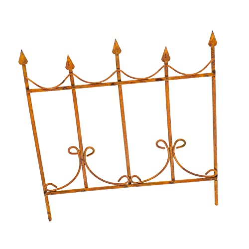 Toyvian 5 Stück Mikrolandschaftsornament Fee Miniatur Mini-zaun-modell Mini-zaunstütze Imitierter Minizaun Mikro-landschaftsgartenzaun Mini-zaunverzierung Dekorativer Zaun Khaki Eisen Toyvian 5 Stück Mikrolandschaftsornament Fee Miniatur Mini-zaun-modell Mini-zaunstütze Imitierter Minizaun Mikro-landschaftsgartenzaun Mini-zaunverzierung Dekorativer Zaun Khaki Eisen von Toyvian