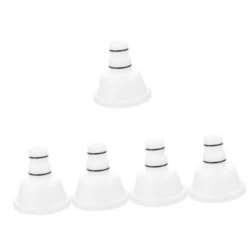 Toyvian 5 Stück Pool Drain Adapter für Poolpumpen Hochwertiger Schlauchadapter für Einfache Verbindung und Schnellen Poolreinigungsprozess Kompatibel mit Gängigen Poolzubehörteilen von Toyvian