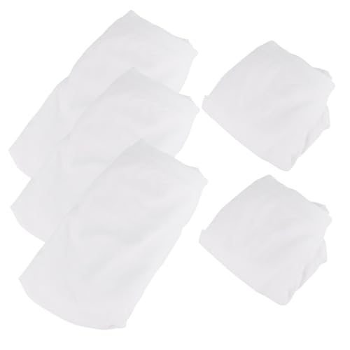 Toyvian 5 Stück Pool Skimmer Filtersocken aus Langlebigem Ultrafeinem Mesh Wiederverwendbar Elastisch Passend für Skimmerkörbe Schützt Pumpen als Poolzubehör zur Effektiven Laub und von Toyvian