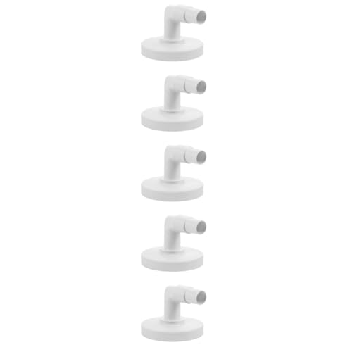 Toyvian 5 Stück Pool Vakuum Skimmer Platte Adapter Bogen Ersatzteil für Poolreinigung Geeignet für Schwimmbecken Badewannen und Teiche Entfernt Schmutz und Schaum von Toyvian