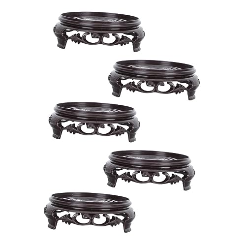 Toyvian Blumentopfständer 5 Stück Kunststoff Blumentopf Regal für Sukkulenten und Bonsai Leicht und Langlebig Runde Blumentopf Halter für und Außenbereich Toyvian Blumentopfständer 5 Stück Kunststoff Blumentopf Regal für Sukkulenten und Bonsai Leicht und Langlebig Runde Blumentopf Halter für und Außenbereich von Toyvian