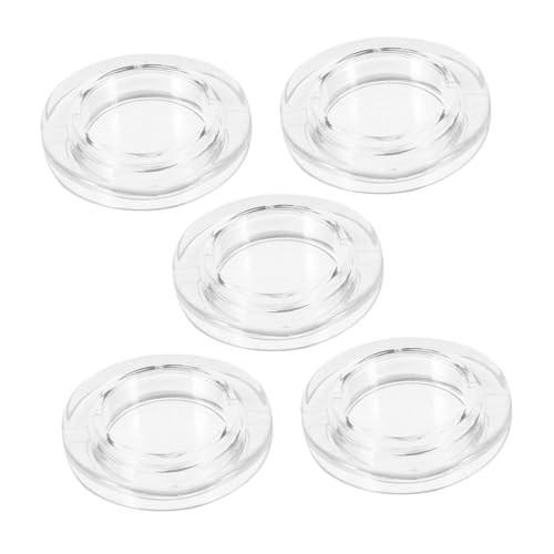 Toyvian 5 Stück Schirmloch Ringe Transparent Abnehmbare Tischschirm Ösenabdeckungen für Garten Terrasse Balkon Langlebig Einfach zu Reinigen Vielseitig Einsetzbar von Toyvian