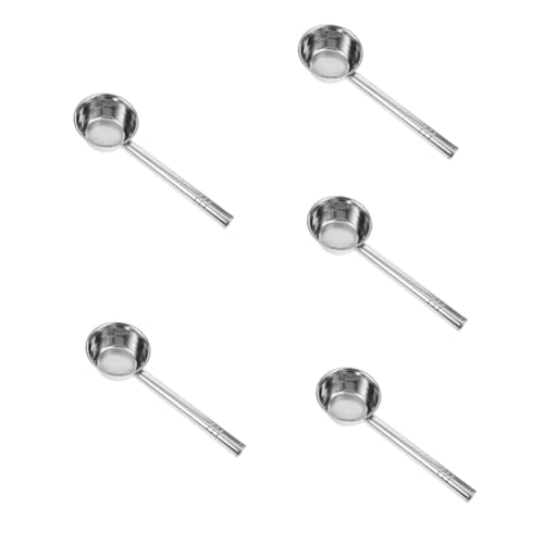 Toyvian 5 Stück Schöpfkelle mit Langem Griff Multifunktionale Wasserkelle für Küche Garten und Camping Rostfrei und Spülmaschinengeeignet von Toyvian