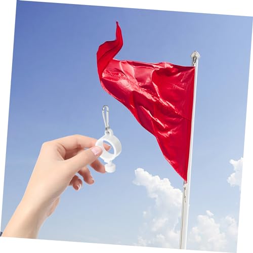 Toyvian 5 Stück Teiliges Fahnenmast Montageringe Aluminium mit Drehbaren Verheddernden Clips für Freie Flaggenbewegung Robustes Flaggenmast Zubehör Einfach zu Montieren Toyvian 5 Stück Teiliges Fahnenmast Montageringe Aluminium mit Drehbaren Verheddernden Clips für Freie Flaggenbewegung Robustes Flaggenmast Zubehör Einfach zu Montieren von Toyvian