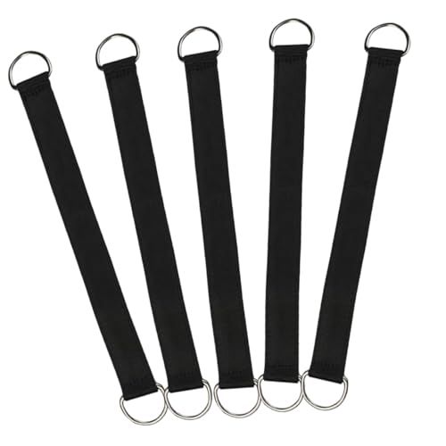 Toyvian 5 Stück Teiliges Heavy Duty Schaukelset aus und Polyester Robuste Hängemattengurte für Outdoor Camping Verstellbare Befestigungsbänder für Baumaufhängung für Wandern und Picknick von Toyvian