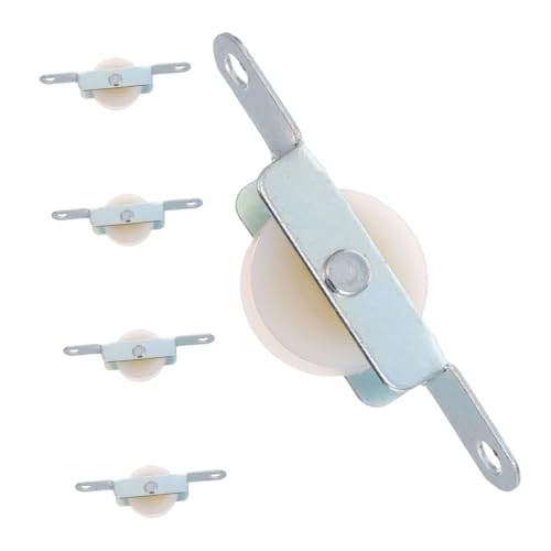 Toyvian 5 Stück Teiliges Robuste Schiebepulley Halterung für Sonnenschirme Langlebige Outdoor Ersatzteile Reibungslose Seilführung Kompatibel mit Patio Umbrella für Garten Terrasse und von Toyvian
