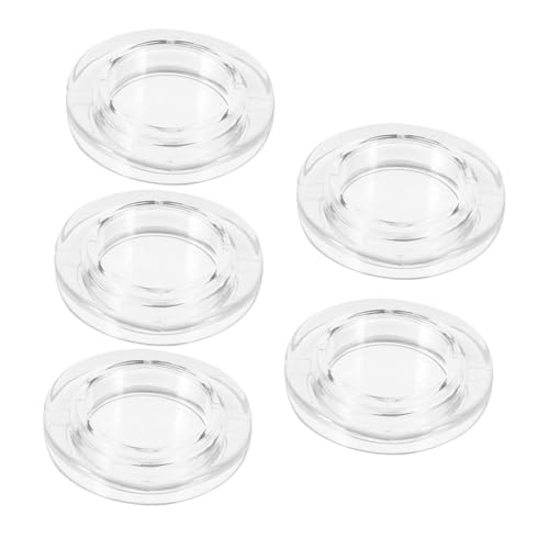 Toyvian 5 Stück Teiliges Transparente Tisch Sonnenschirm Lochabdeckungen Witterungsbeständige Schutzhüllen für Garten Terrasse Strand und Universeller Ersatz für Außentische von Toyvian