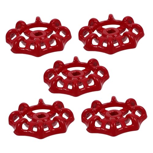 Toyvian 5 Stück Ventilgriff Runder Radgriff Des Wasserhahns Zapfengriff Ersatzteile Für Wasserhähne Im Freien Schlauchlatzgriff Wasserhahngriffe Eisen Rot Toyvian 5 Stück Ventilgriff Runder Radgriff Des Wasserhahns Zapfengriff Ersatzteile Für Wasserhähne Im Freien Schlauchlatzgriff Wasserhahngriffe Eisen Rot von Toyvian
