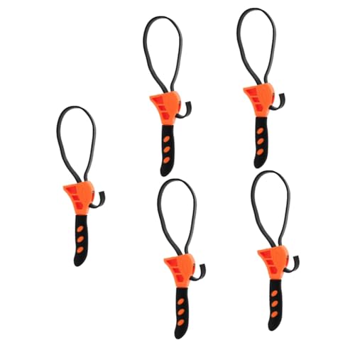 Toyvian 5 Stück Verstellbarer Bandschlüssel Flaschenöffner Multifunktionales Werkzeug für Sanitär Ölfilter Flaschen und Duschköpfe Tragbares Design für und Außenanwendungen Toyvian 5 Stück Verstellbarer Bandschlüssel Flaschenöffner Multifunktionales Werkzeug für Sanitär Ölfilter Flaschen und Duschköpfe Tragbares Design für und Außenanwendungen von Toyvian