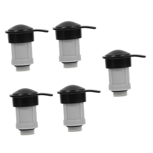 Toyvian 5 Stück oberirdischer Pool freigeben Ventil klein Schwimmbad Teile Pool Luftdüse Pool Injektionsdüse Pool-Adapter Pool Einlass Luftadapter Pool-Ersatz Gummi von Toyvian