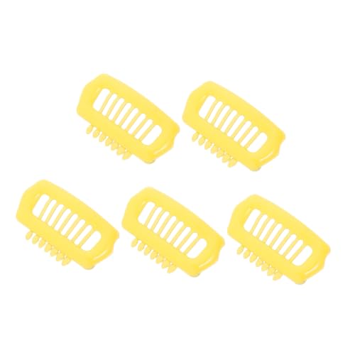 Toyvian 5 Stücke Abs Haar Clip Haustier Haar Clip Haar Clips Für Hunde Gelb Hund Haar Clip von Toyvian