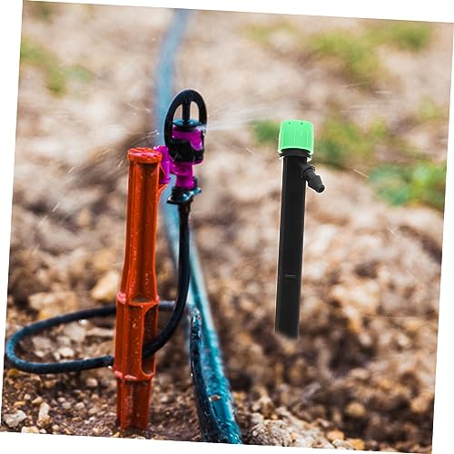 Toyvian 50 Stück Drip Irrigation Emitters mit Löchern Einstellbare Tropfdüsen Bewässerungsköpfe für Garten Blumen Automatisches Bewässerungssystem Langlebige Sprinklerköpfe von Toyvian