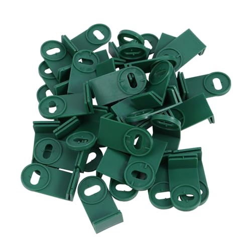 Toyvian 50 Stück Gewächshaus Befestigungsclips aus Robustem Kunststoff Praktische Eckclips zur Fixierung von Schattiernetzen und Isolationsfolien im Gartengewächshaus Toyvian 50 Stück Gewächshaus Befestigungsclips aus Robustem Kunststoff Praktische Eckclips zur Fixierung von Schattiernetzen und Isolationsfolien im Gartengewächshaus von Toyvian