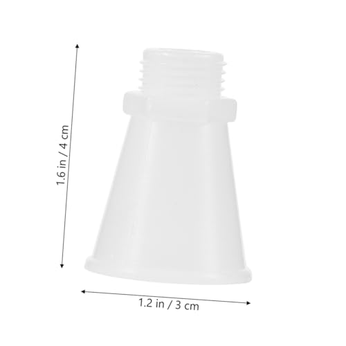 Toyvian 50 Stück Teiliges Feuerlöscher Ersatzdüsen aus Langlebigem Kunststoff Trumpetförmige Sprühdüsen für Trockenpulver Feuerlöscher Installieren Professionell und Zuverlässig für von Toyvian