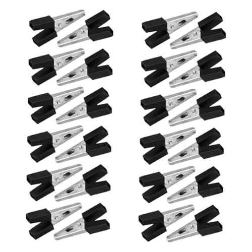 Toyvian 50 Stück Teiliges Vogelkäfig Türclips aus Robustem Eisen mit Sicherem Verschluss Ausbruchsicheres Design für Wellensittiche Papageien und Kleintiere Praktisches Zubehör für von Toyvian