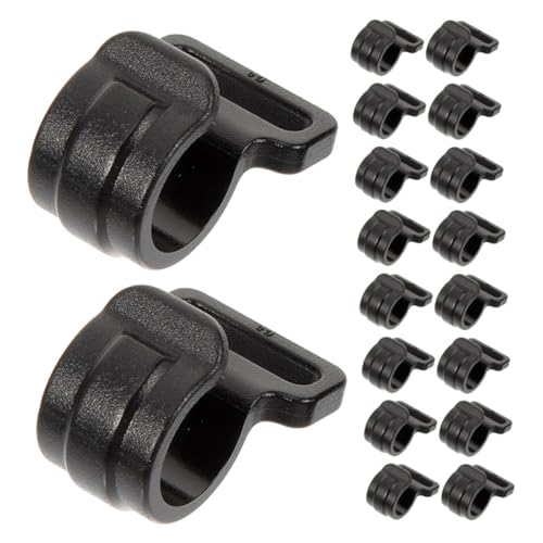 Toyvian 50 Stück Zeltverbindungshaken Zelthalterung c Clips für Zelt Outdoor -Zeltzubehör Ersatzzeltclips Clips zur Befestigung von Zelten Kunststoffclips für Markisen Schwarz Toyvian 50 Stück Zeltverbindungshaken Zelthalterung c Clips für Zelt Outdoor -Zeltzubehör Ersatzzeltclips Clips zur Befestigung von Zelten Kunststoffclips für Markisen Schwarz von Toyvian