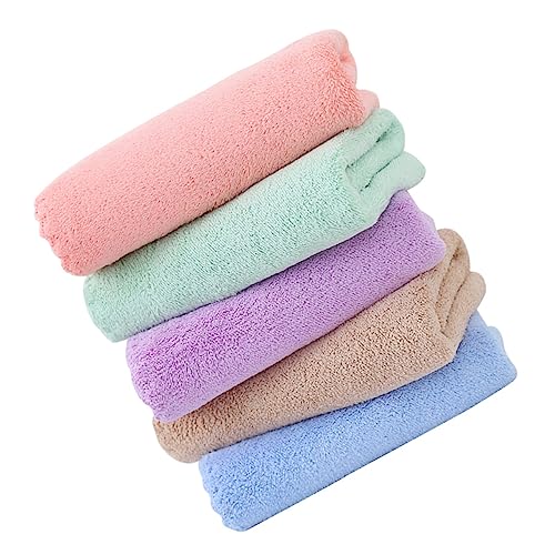 Toyvian Hamster Bettwäschematte 5 Stück Saugfähige Handtücher für Kleintiere Kuschelige Badetücher für Hamsterkäfigzubehör Saugfähiges Material Warm und für Haustiere Toyvian Hamster Bettwäschematte 5 Stück Saugfähige Handtücher für Kleintiere Kuschelige Badetücher für Hamsterkäfigzubehör Saugfähiges Material Warm und für Haustiere von Toyvian