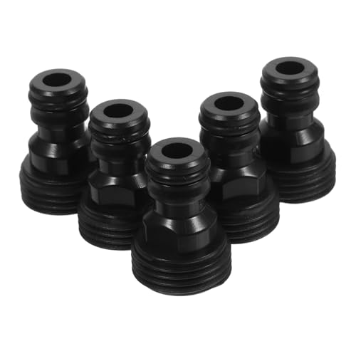 Toyvian 5Stücke Schnellanschluss Wasserhahnadapter Teilig Hochdruck Schlauchanschluss für Waschmaschine Korrosionsbeständig Einfache Installation Langlebiger Toyvian 5Stücke Schnellanschluss Wasserhahnadapter Teilig Hochdruck Schlauchanschluss für Waschmaschine Korrosionsbeständig Einfache Installation Langlebiger von Toyvian