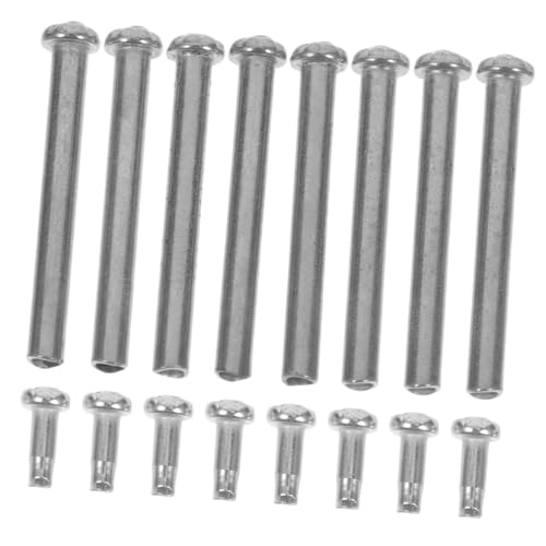 Toyvian 6 Stück Fan-Zubehör Handventilator-Reparaturset Vernickeltes Eisen Silver von Toyvian