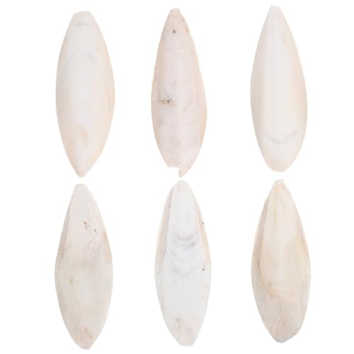 Toyvian 6 Stück Natur Sepiaschalen für Vögel Kauspielzeug zur Schnabelpflege Sicher und Geeignet für Wellensittiche Nymphensittiche und Toyvian 6 Stück Natur Sepiaschalen für Vögel Kauspielzeug zur Schnabelpflege Sicher und Geeignet für Wellensittiche Nymphensittiche und von Toyvian