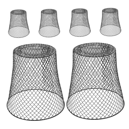 Toyvian 6 Stück Robuste Pflanzen Schutzhaube Mehrzweck Pflanzenschutzgitter für Blumen und Gemüseanbau Atmungsaktiv Wiederverwendbar Schwarz für Gartenprojekte Toyvian 6 Stück Robuste Pflanzen Schutzhaube Mehrzweck Pflanzenschutzgitter für Blumen und Gemüseanbau Atmungsaktiv Wiederverwendbar Schwarz für Gartenprojekte von Toyvian