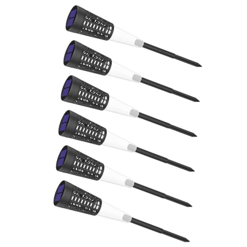 Toyvian 6 Stück Solarprojektorlampe Solarleuchten Für Den Außenbereich Einsatz Solar-led-leuchten Weg Garten Sonnenlicht Solarleuchten Im Garten Solar Angetriebene Lichter Pp Schwarz Toyvian 6 Stück Solarprojektorlampe Solarleuchten Für Den Außenbereich Einsatz Solar-led-leuchten Weg Garten Sonnenlicht Solarleuchten Im Garten Solar Angetriebene Lichter Pp Schwarz von Toyvian