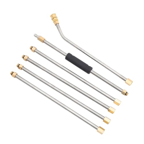 Toyvian 6 Stück Teiliges Edelstahl Hochdruckreiniger Verlängerungsset Verstellbare Reinigungslanze Kompatibel mit Düsen und Wasserbesen Geeignet für Auto Terrasse Outdoor Psi Robust Toyvian 6 Stück Teiliges Edelstahl Hochdruckreiniger Verlängerungsset Verstellbare Reinigungslanze Kompatibel mit Düsen und Wasserbesen Geeignet für Auto Terrasse Outdoor Psi Robust von Toyvian