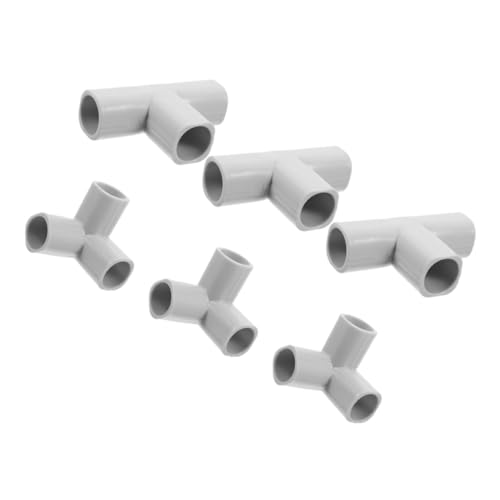 Toyvian 6stücke Laufstall-ersatzverbinder Aus Kunststoff Verbindungsstücke Für Möbel Regale Und Gartenzäune DIY-regalverbindungsstücke Für Schnelle Installation Und Aufbewahrung von Toyvian