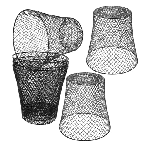 Toyvian 6 Stück Teiliges Pflanzenschutzgitter Robuste Abdeckung für Töpfe für Gartenpflege Frostschutz und Tierabwehr Hochwertigem Eisen Schwarz Toyvian 6 Stück Teiliges Pflanzenschutzgitter Robuste Abdeckung für Töpfe für Gartenpflege Frostschutz und Tierabwehr Hochwertigem Eisen Schwarz von Toyvian