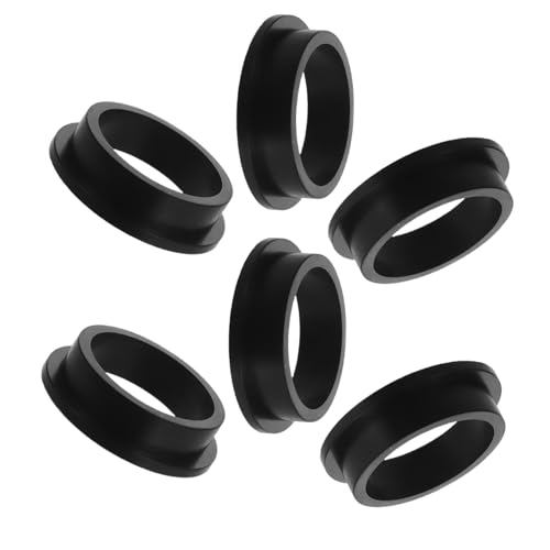 Toyvian 6 Stück Teiliges Poolfilter Dichtungsring O Ringe Schwarz Wetterfest Langlebig für Sandfilter Pumpen Motor Ersatz zur Poolpumpe Reparatur und Abdichtung von Toyvian