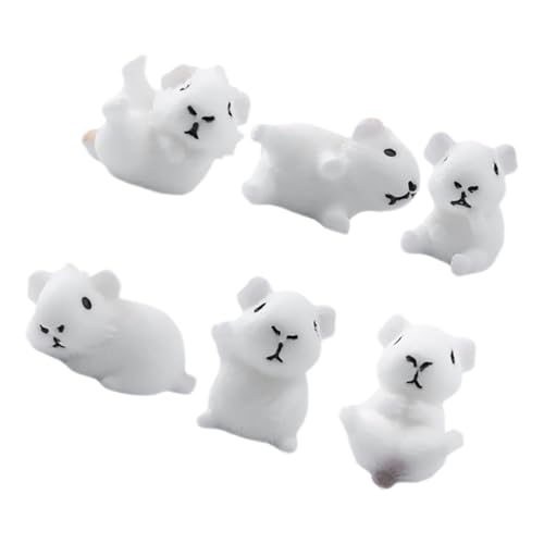 Toyvian 6 Stück Teiliges Resin Meerschweinchen Miniatur Tierfiguren für Gartenlandschaft Deko Kleine Farm Figuren Niedliche Garten Tiere Figuren für Blumentopfgestaltung und Micro Toyvian 6 Stück Teiliges Resin Meerschweinchen Miniatur Tierfiguren für Gartenlandschaft Deko Kleine Farm Figuren Niedliche Garten Tiere Figuren für Blumentopfgestaltung und Micro von Toyvian