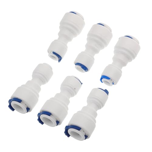 Toyvian 6 Stück Teiliges Schnellanschluss Wasserrohr Kunststofffittings bis Push To Connect Schlauchadapter für Wasserfilter Ro Systeme Werkzeuglose Installation Langlebig und Toyvian 6 Stück Teiliges Schnellanschluss Wasserrohr Kunststofffittings bis Push To Connect Schlauchadapter für Wasserfilter Ro Systeme Werkzeuglose Installation Langlebig und von Toyvian