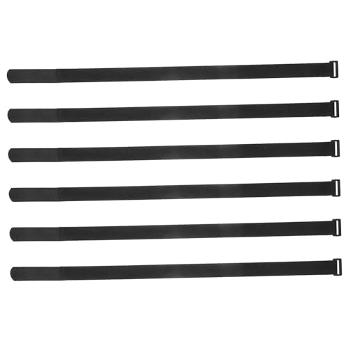 Toyvian 6 Stück Teiliges Wiederverwendbare Verstellbare Terrassenschirm Befestigungsgurte aus Verschleißfestem Material Multifunktionale Outdoor Spannbänder für Große Gartenschirme Stabile von Toyvian