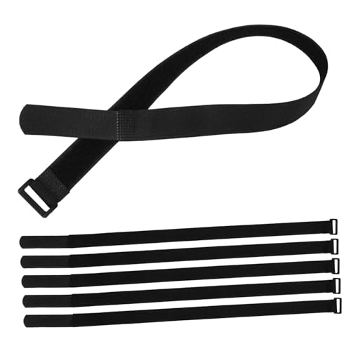 Toyvian 6 Stück Teiliges Wiederverwendbarer Verstellbarer Terrassenschirm Gurt mit Klettband Multifunktionaler Sonnenschirm spannriemen für Garten Camping Strand Praktischer Fixiergurt von Toyvian
