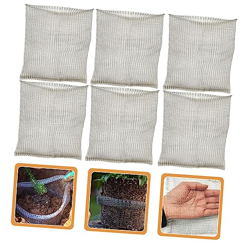 Toyvian 6 Stück Wurzelschutzkörbe aus Robustes Drahtgeflecht mit Dichtem Maschenbild Wurzelsicherer Pflanzenschutzkorb für Gartenpflanzen Langlebig und Korrosionsbeständig von Toyvian