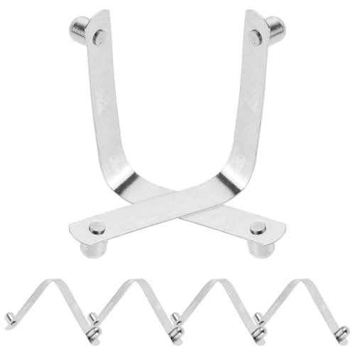 Toyvian 6Stücke V Clips für Pool Reinigungswerkzeuge Ersatzclips für Skimmernetz und Staubsaugergriff Langlebig und Installieren Geeignet für Poolstangen von Toyvian