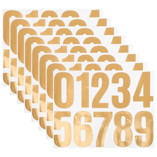 Toyvian 8 Blatt reflektierende Briefkastennummern: 4 Zoll selbstklebende Zahlenaufkleber für Briefkastenschilder, Fenster, Türen, Autos, LKWs, Geschäftsadresse Toyvian 8 Blatt reflektierende Briefkastennummern: 4 Zoll selbstklebende Zahlenaufkleber für Briefkastenschilder, Fenster, Türen, Autos, LKWs, Geschäftsadresse von Toyvian