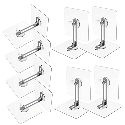 Toyvian 8 Stück Möbel Wandanker Selbstklebende Möbelbefestigungen zur Kippsicherung für Bücherregale Kommoden Schränke Bohrung Erforderlich Installieren Toyvian 8 Stück Möbel Wandanker Selbstklebende Möbelbefestigungen zur Kippsicherung für Bücherregale Kommoden Schränke Bohrung Erforderlich Installieren von Toyvian