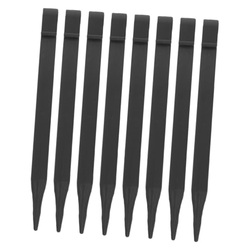 Toyvian 8 Stück Nagel zur Befestigung des rasens Gartenarbeit gartenvliese Zeltbefestigung secruity Picknickzubehör Kantenpfähle Gartenumrandung Landschaftsrandpfähle Gartenpflöcke Plastik von Toyvian