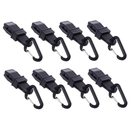 Toyvian 8 Stück Teiliges Kunststoff Zeltbefestigung Clips Schnurstopper für Zelt und Sonnensegel Schwarz Robust Einfach zu Befestigen Geeignet für Camping und Outdoor Ausrüstung Toyvian 8 Stück Teiliges Kunststoff Zeltbefestigung Clips Schnurstopper für Zelt und Sonnensegel Schwarz Robust Einfach zu Befestigen Geeignet für Camping und Outdoor Ausrüstung von Toyvian