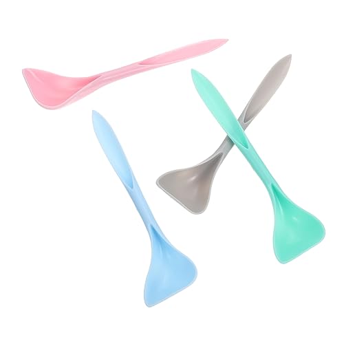 Toyvian 8 Stück Teiliges Mehrzweck Kunststoff Löffel für Haustierfutter mit Langem Griff Praktische Rührlöffel für Katzen und Hundenassfutter Leicht Tragbar zum Gründlichen Entnehmen aus von Toyvian