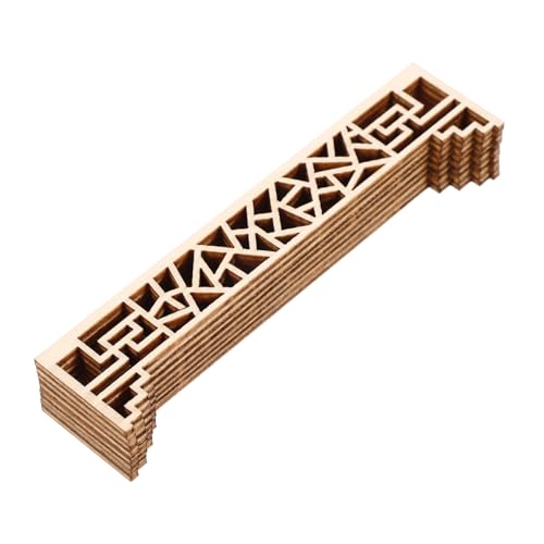 Toyvian 8 Stück Teiliges Miniatur Holzbildschirm Dekorativer Miniatur Sandtisch Bildschirm mit Realistischer Textur Handwerkskunst Geeignet für Miniaturhäuser und Sandtisch Dekorationen Toyvian 8 Stück Teiliges Miniatur Holzbildschirm Dekorativer Miniatur Sandtisch Bildschirm mit Realistischer Textur Handwerkskunst Geeignet für Miniaturhäuser und Sandtisch Dekorationen von Toyvian
