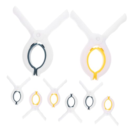 Toyvian 8 Stück Teiliges Strandtuchklammern aus Kunststoff Windfeste Badetuchhalter für Strand Pool Camping Sicherer Halt Kompakt und Leicht Vielseitig Einsetzbar für Handtücher und Decken Toyvian 8 Stück Teiliges Strandtuchklammern aus Kunststoff Windfeste Badetuchhalter für Strand Pool Camping Sicherer Halt Kompakt und Leicht Vielseitig Einsetzbar für Handtücher und Decken von Toyvian