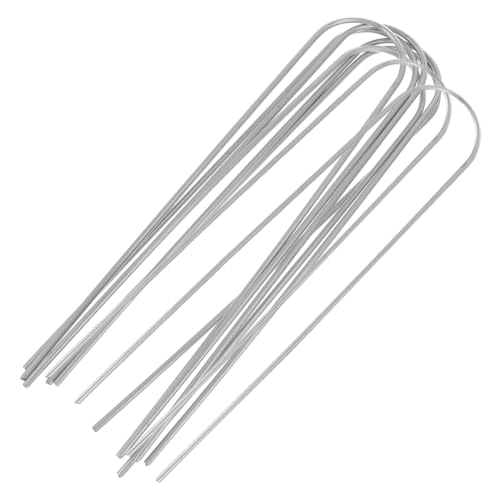 Toyvian 8 Stück U Förmige Gartenpfähle für Sicheren Halt im Boden für Installieren Toyvian 8 Stück U Förmige Gartenpfähle für Sicheren Halt im Boden für Installieren von Toyvian